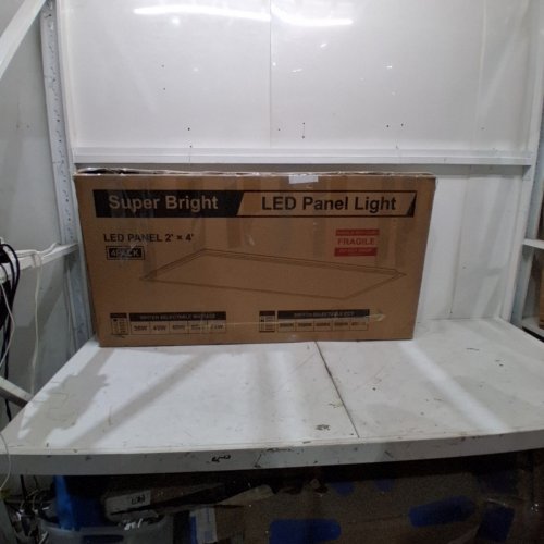 4PK LED FLAT PANEL LIGHTS - 2FT X 4FT - 300K-6500K- WHITE image 6