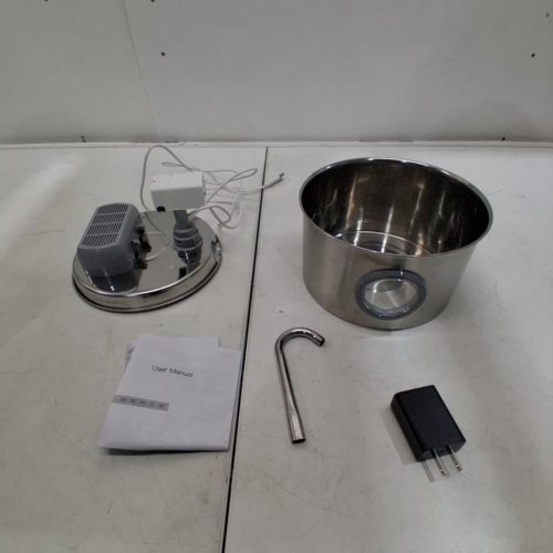 STAINLESS STEEL CAT WATER FOUNTAIN - 2.2L - STAINLESS STEEL image 3