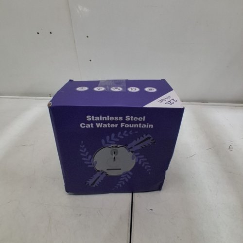 STAINLESS STEEL CAT WATER FOUNTAIN - 2.2L - STAINLESS STEEL image 6