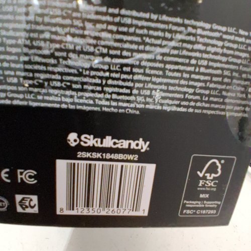 SKULLCANDY TERRAIN XL XT COMPACT TOUGH WIRELESS SPEAKER - BLACK/ORANGE (MODEL: 2SKSK1848BOW2) image 4