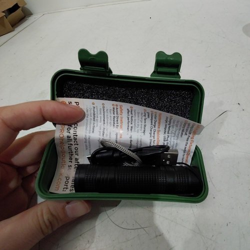VCNFPRO PROFESSIONAL MINI MULTI-USE EGGSAFE INCUBATION FLASHLIGHT - BLACK image 2