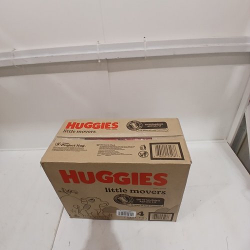 140PK HUGGIES LITTLE MOVERS DISPOSABLE BABY DIAPERS - SIZE 4 image 3