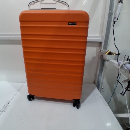 AMAZON BASICS HARDSIDE SPINNER SUITCASE LUGGAGE - 30" - ORANGE image 2
