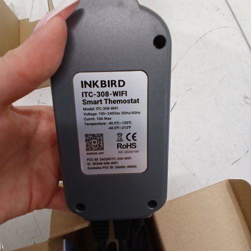 INKBIRD DIGITAL TEMPERTURE CONTROLLER OUTLET THERMOSTAT PLUG (MODEL: ITC-308) image 4