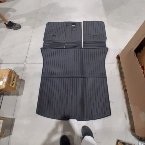 9PC AEVIUOM CAR FLOOR & TRUNK MATS COMPATIBLE FOR 2021-2024 TESLA MODEL Y - BLACK (MODEL: B0F4XTFVGN) image 2