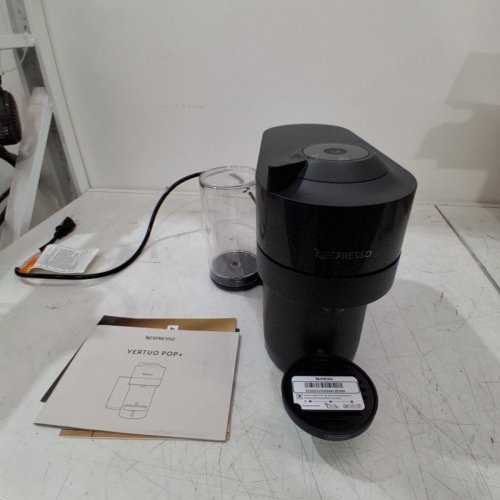 NESPRESSO BY DELONGHI VERTUO POP+ SINGLE SERVE COFFEE & ESPRESSO MACHINE - LIQUORICE BLACK (MODEL: ENV92B) image 3