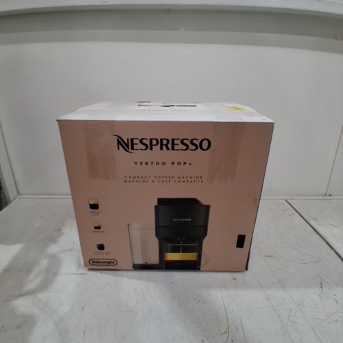 NESPRESSO BY DELONGHI VERTUO POP+ SINGLE SERVE COFFEE & ESPRESSO MACHINE - LIQUORICE BLACK (MODEL: ENV92B) image 9