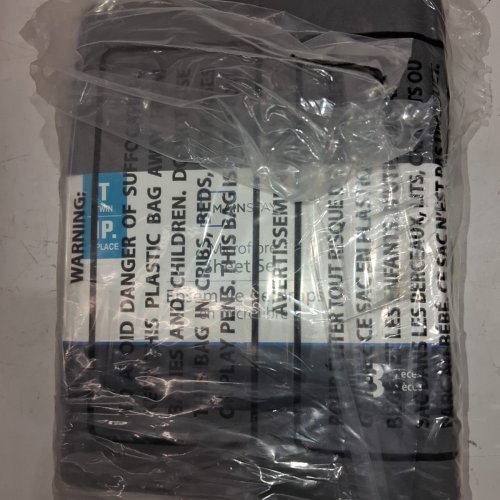 3PC MAINSTAYS EASY CARE SHEET SET - TWIN SIZE - DARK GREY image 3