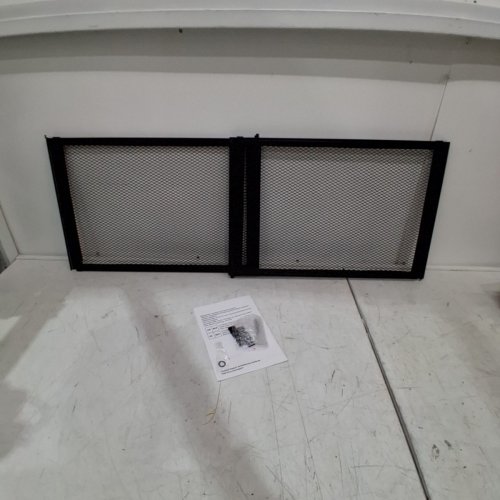RV SCREEN DOOR PROTECTOR - 26.5" X 20" - BLACK (MODEL: SZJJPMMC) image 2