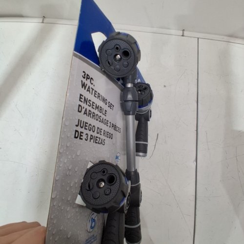 3PC ORBIT MULTI-PATTERN NOZZLES WITH TELESCOPIC WAND - 19"-24" - BLUE/GREY (MODEL:1933959) image 3
