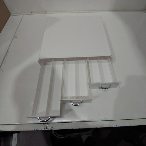 MIND READER K-CUP COFFEE POD STORAGE 3-DRAWER, 36 POD CAPACITY - WHITE image 2