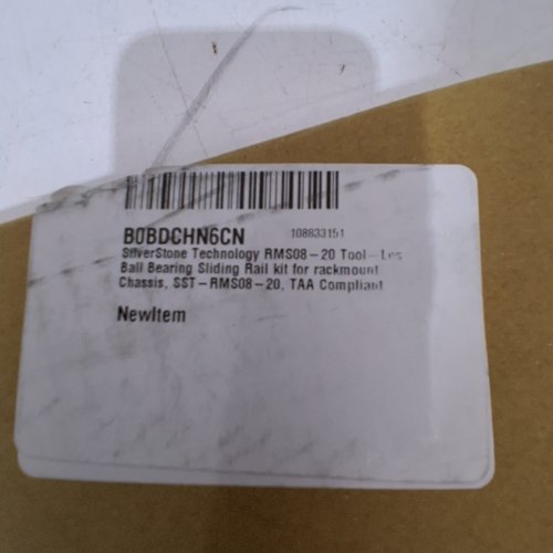 SILVERSTONE TOOL-LESS BALL BEARING SLIDING RAIL KIT FOR RACKMOUNT CHASSIS - 22" (MODEL: RMS08-20) image 2