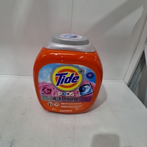 51PK TIDE PODS 4 IN 1 PLUS DOWNY LAUNDRY DETERGENT LIQUID PACS - APRIL FRESH image 2