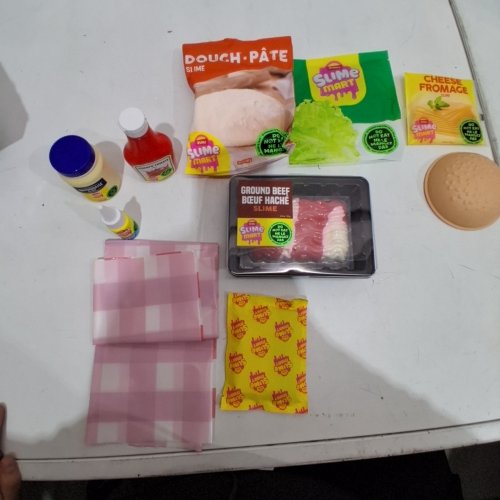10PC ZURU SLIME MART PLAYSET - HAMBURGER (MODEL: 15905A) image 2