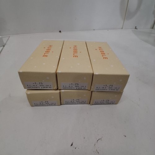 6 (15PR) ADULT HUBBLE DAILY CONTACT LENSES - B.C: 8.6 / DIA: 14.2 / -1.75 image 2