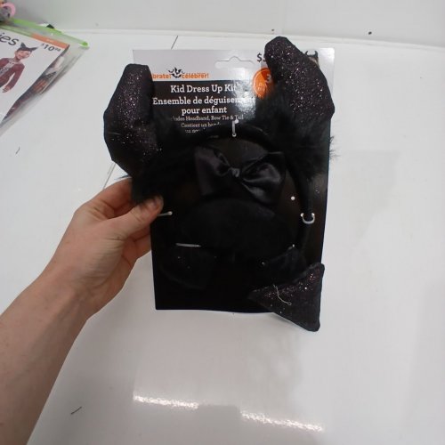 3PC DEVIL KIDS DRESS UP KIT - BLACK (MODEL: WMCA18004-B) image 3