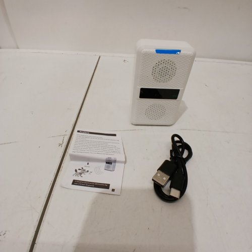ULTRASONIC ANTI-BARKING DOG TRAINING DEVICE, 800MAH BATTERY - 30FT RANGE - WHITE image 2