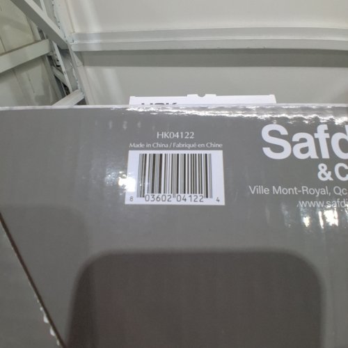 12PC SAFDIE & CO DINNERWARE SET - GRAY AND WHITE (MODEL: HK04122) image 2