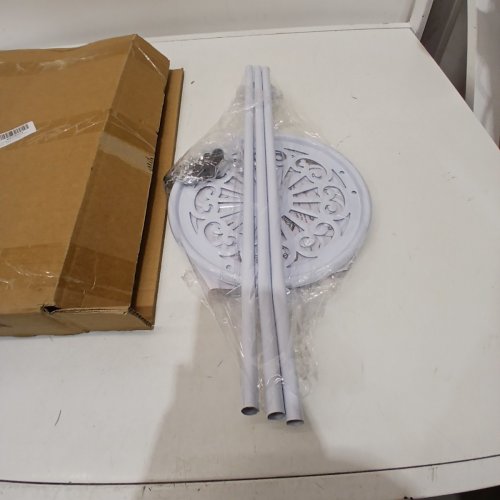 YINHING 2 TIER POT RACK PLANT STAND INDOOR GARDEN ACCESSORIES FLOWER RACK - WHITE image 3
