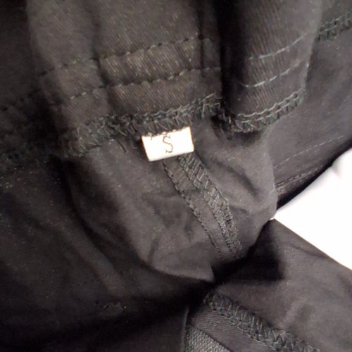 WOMEN'S CASUAL CARGO PANTS - SMALL - BLACK image 2