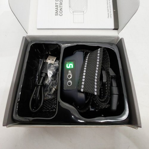 DOG BARK CONTROL COLLAR WITH BEEP, VIBRATION, AND SHOCK - NAVY BLUE (MODEL: PB12) image 2