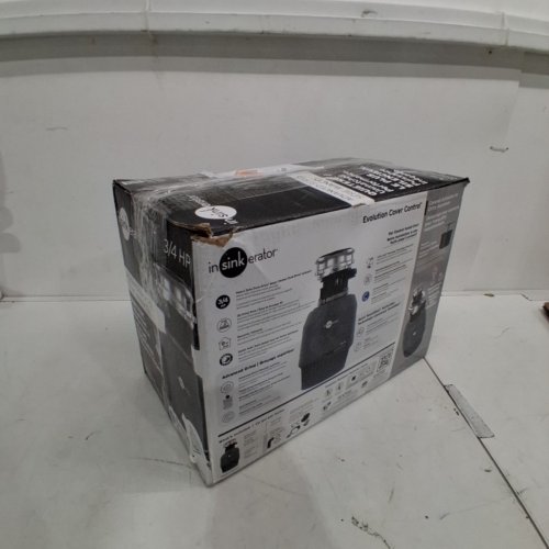 INSINKERATOR EVOLUTION COVER CONTROL 2 GARBAGE DISPOSAL -3/4 HP GARBURATOR GARBAGE DISPOSAL- HARDWIRED- GREY (MODEL:EVOCVRCNTR-2) image 5