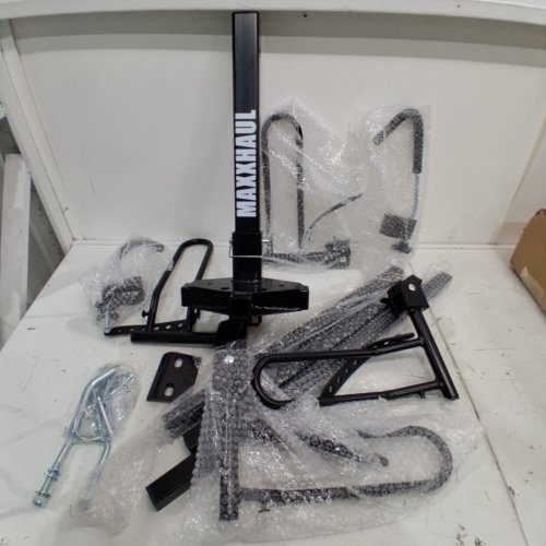MAXXHAUL HITCH MOUNT PLATFORM STYLE 2-BIKE RACK - BLACK (MODEL: 50027) image 2