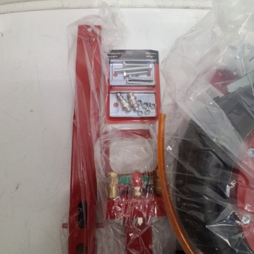 TRIPLE BAG AIR JACK WITH SIX STEEL PIPES - 3 TON/6600 LBS - RED - (MODEL:HR-3B) image 3