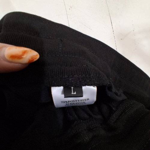 WOMENS FIGS ZAMORA JOGGER SCRUB PANTS - LARGE - BLACK image 2