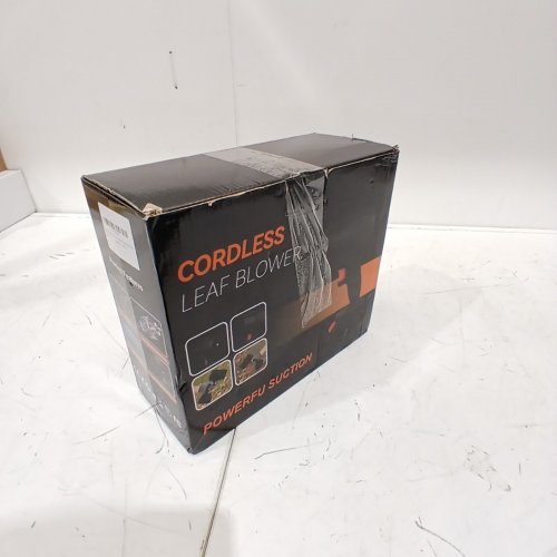 CORDLESS LEAF BLOWER - BLACK (MODEL: BFJ-001) image 4