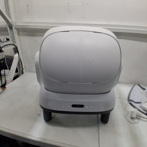 HAPPY PAW OPEN TOP ADVANCED ODOUR CONTROL SELF CLEANING AUTOMATIC CAT LITTER BOX WITH APP CAPABILITIES- 12V- WHITE/GREY/BLUE (MODEL: ACC-25-02) image 2