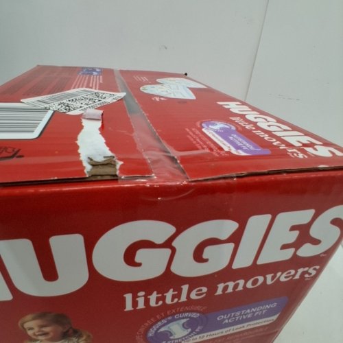 68PK HUGGIES LITTLE MOVERS BABY DIAPERS - SIZE 7 image 3
