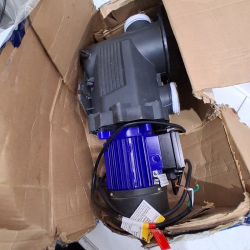 AQUASTRONG IN/ABOVE GROUND POOL PUMP- 1.5HP - LIGHT BLUE- (MODEL: PSP150) image 2