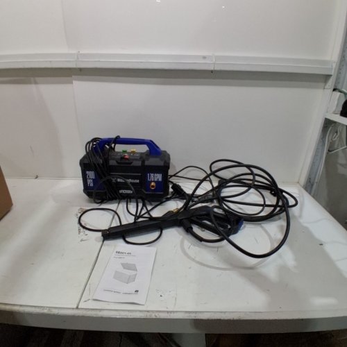WESTINGHOUSE UILT-IN CARRY HANDLE ELECTRIC PRESSURE WASHER - 2100 PSI - 1.76 GPM - BLUE (MODEL: EPX3100V) image 3