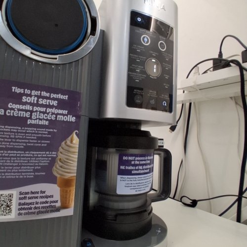 NINJA CREAMI SWIRL 13-IN-1 SOFT SERVE ICE CREAM AND FROZEN TREAT MACHINE - BLACK/GREY/SILVER (MODEL: NC701C) image 2