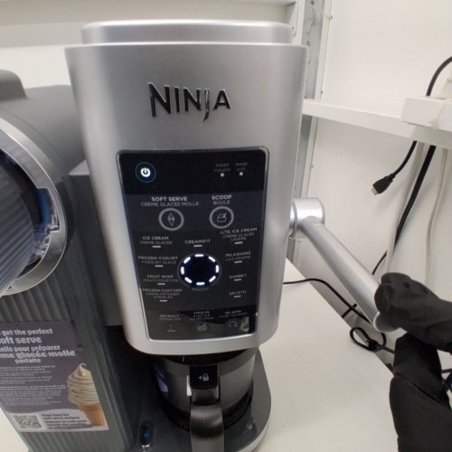 NINJA CREAMI SWIRL 13-IN-1 SOFT SERVE ICE CREAM AND FROZEN TREAT MACHINE - BLACK/GREY/SILVER (MODEL: NC701C) image 4