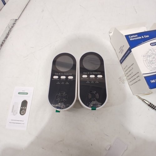 2PK 5-IN-1 KH ALERT PLUG IN CARBON MONOXIDE DETECTOR AND NATURAL GAS DETECTOR - WHITE (MODEL:KH168) image 3