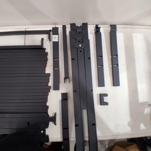 VASAGLE HEAVY DUTY BED FRAME - KING - BLACK (MODEL: RMB6640 image 5