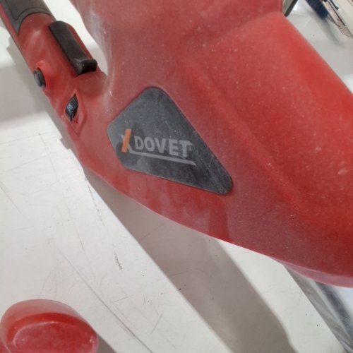 XDOVET ELECTRIC DRYWALL WALL GRINDING SANDER MACHINE WITH SANDPAPER DISCS & LED LIGHT - 850W - RED image 3