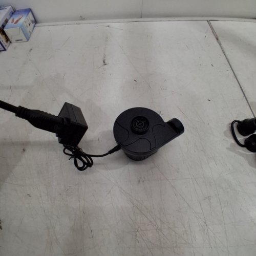 ELECTRIC AIR PUMP WITH TIPS - 12V - 50W - 0.7 PSI - BLACK (MODEL: C2-198C) image 2