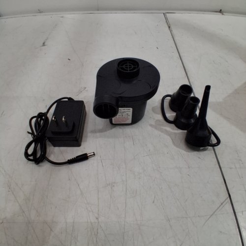 ELECTRIC AIR PUMP WITH TIPS - 12V - 50W - 0.7 PSI - BLACK (MODEL: C2-198C) image 3