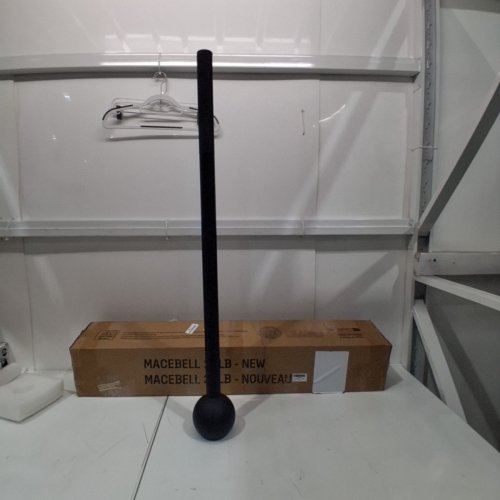 YES4ALL STEEL MACE BELL - 20LBS - BLACK image 2