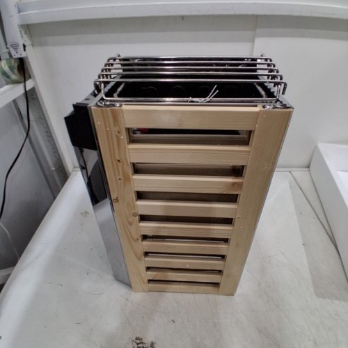 DIYDEG INTERNAL CONTROL TEMPERATURE ADJUSTABLE ELECTRIC SAUNA STOVE - STAINLESS STEEL (MODEL: JM-30BS) image 2