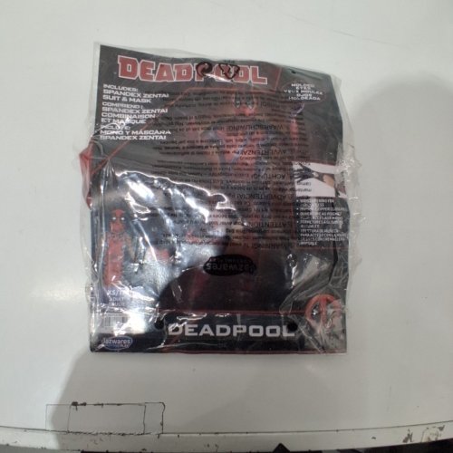 2PC ADULTS JAZWARE DEADPOOL COSTUME - EXTRA SMALL - RED/BLACK (STYLE: JWC3007) image 3