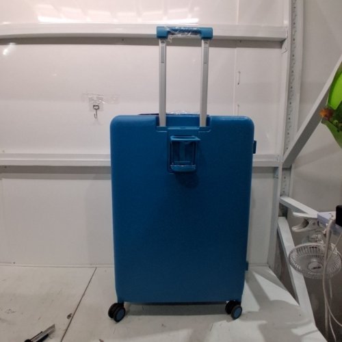 HANKE LARGE EXPANDABLE LUGGAGE WITH SPINNER WHEELS TOP OPENING AND CUP HOLDER - 28" - CARIBBEAN BLUE (MODEL: KH9886) image 4