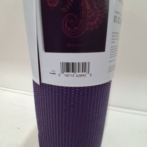 GAIAM PREMIUM YOGA MAT - PURPLE image 2