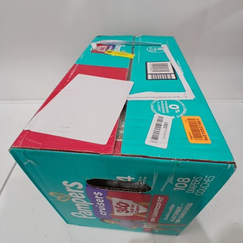 108PK PAMPERS CRUISERS 360 DEGREES 100% LEAKPROOF FIT DIAPERS - SIZE 4 (23 - 37LBS) image 3
