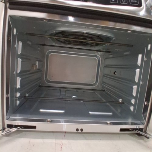 EMERIL LAGASSE STAINLESS STEEL EXTRA LARGE AIR FRYER CONVECTION TOASTER OVEN WITH FRENCH DOORS - 26QT - SILVER (MODEL: FAFO-001) image 6
