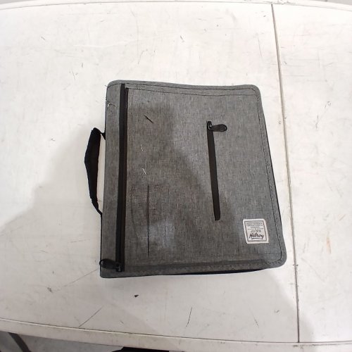HILROY DOUBLE BOOSTER D-RING ZIPPER BINDER WITH MULTIPLE POCKETS & PEN HOLDERS - 2" - GREY (MODEL:4304982) image 2