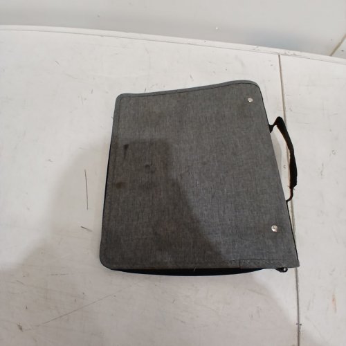 HILROY DOUBLE BOOSTER D-RING ZIPPER BINDER WITH MULTIPLE POCKETS & PEN HOLDERS - 2" - GREY (MODEL:4304982) image 5